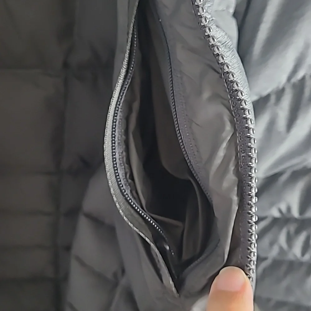 The North Face Women's Gray Puffer Jacket Size SP 550 - Picture 6 of 11
